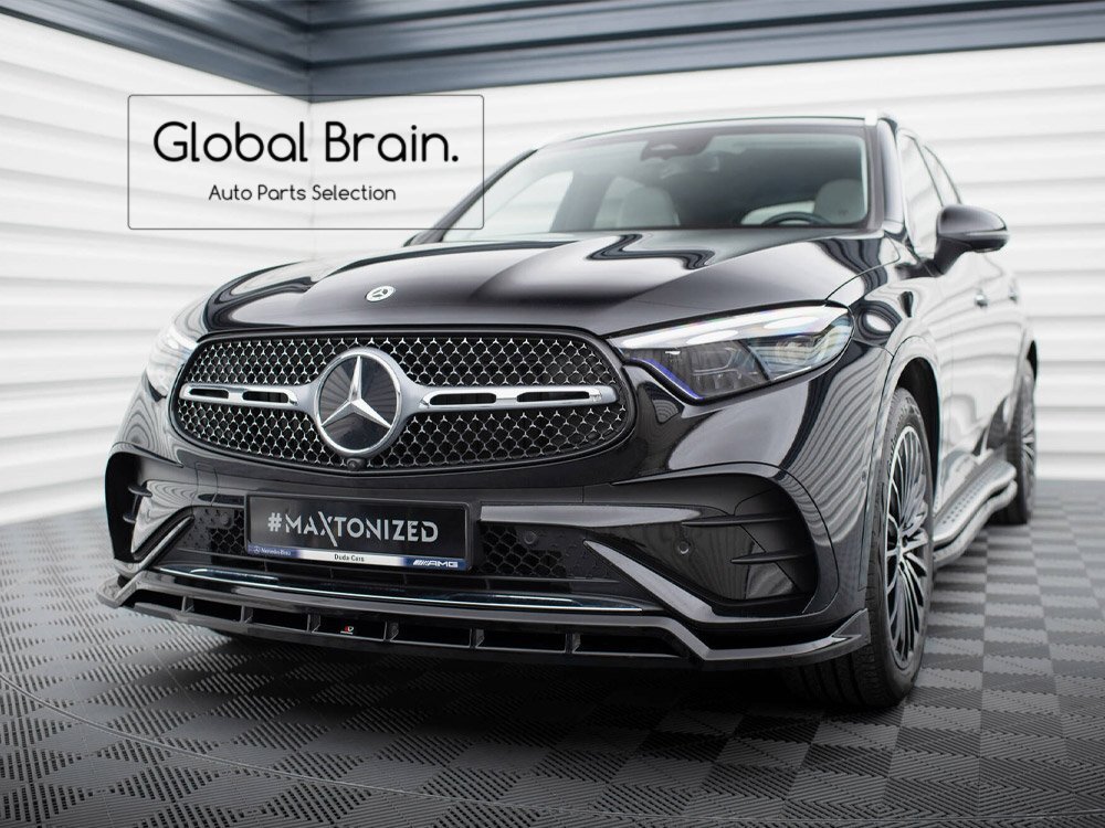 メルセデスベンツ GLC クーペ C254 X254 AMGライン フロント リップ スポイラー / フロント スプリッタ― アンダー ディフューザー拍卖