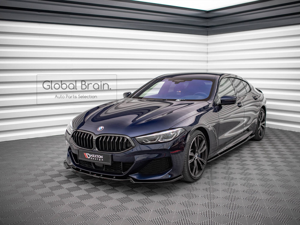 BMW 8シリーズ M850i G15 グランクーペ G16 フロント リップ スポイラー Ver.3/ アンダー バンパー スプリッター エプロン ディフューザー拍卖