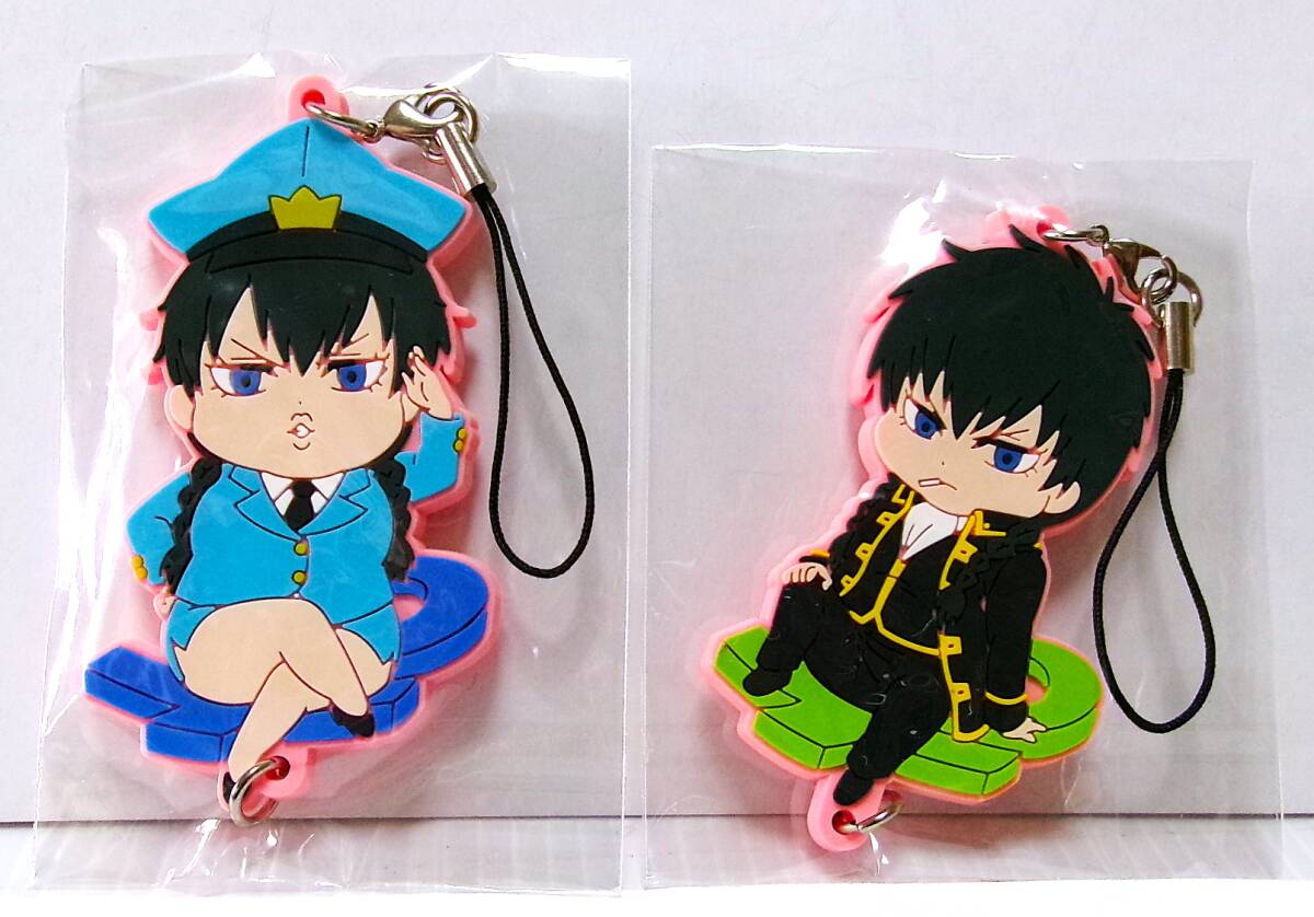 銀魂 ラバーストラップコレクション 性転換篇 土方X子 ① (隊服)、土方X子 ② (ミニスカポリス) ♀ 土方十四郎 2点セット 内袋未開封拍卖