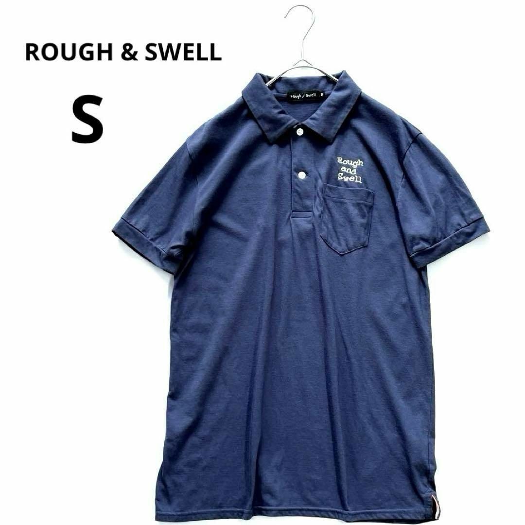 rough and swell ラブアンドスウェル ネイビー系S半袖ポロシャツ拍卖