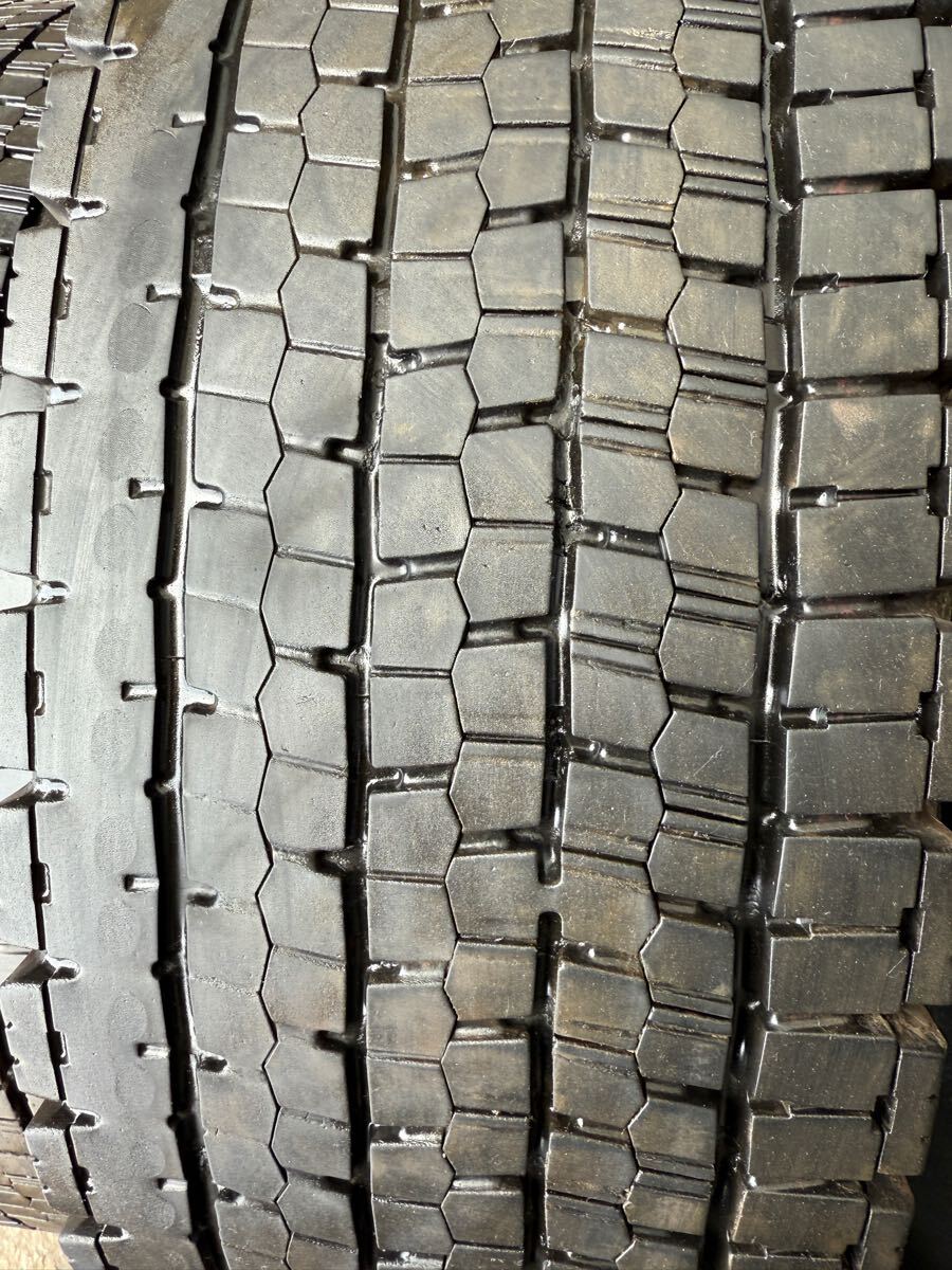 215/70R17.5 123/121 LT ブリヂストン. W999 2023年製 少し片減り スタッドレス 2本セット拍卖