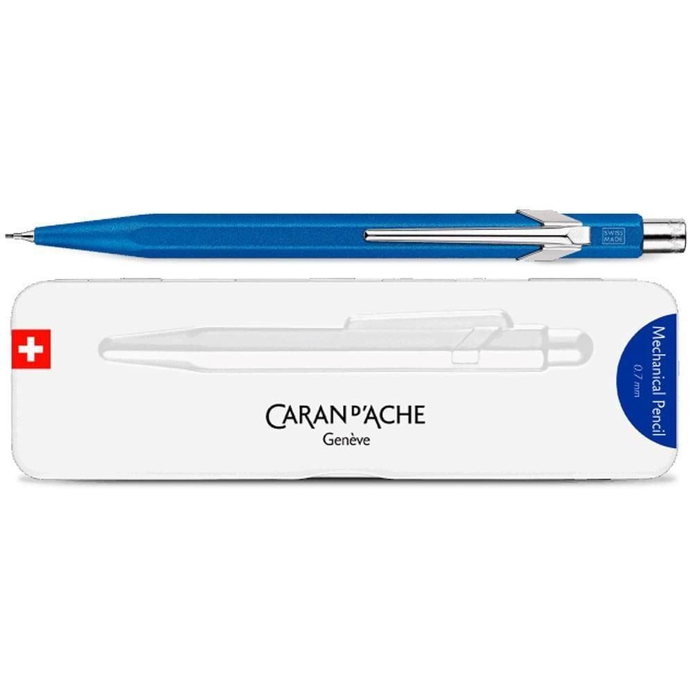 CARAN D'ACHE カランダッシュ 849 カラーマットX メカニカルペンシル 0.5mm (ブルー)拍卖