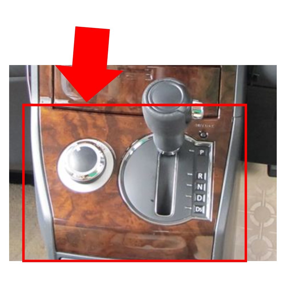 ★新品 未使用 純正部品 三菱 デリカ D:5 D5 CV5W MC前 シャモニー AT シフトパネル カスタム ドレスアップ おしゃれ 希少 レア★拍卖