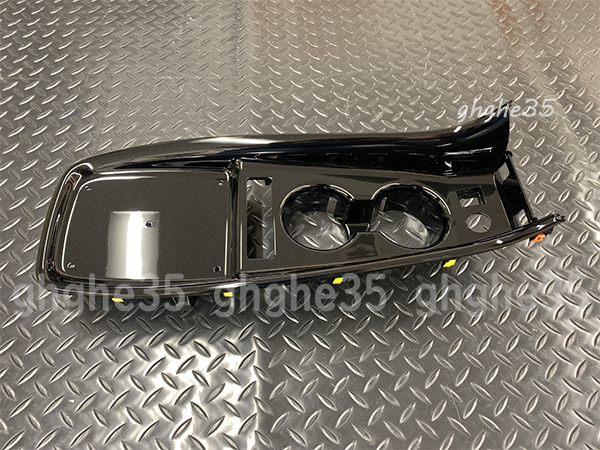 トヨタ 純正 プリウス 50 系 センター コンソール ピアノ ブラック トレイ パネル 流用 後期 検 パーツ スイッチ 内装 部品 黒 レストア拍卖