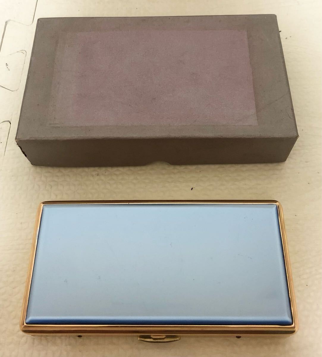 新品未使用品★ 化粧品 セット 鏡 ミラー コットン ケース 昭和 レトロ 当時物 現状品 オシャレ ファッション 美容 コスメ ビューティー拍卖