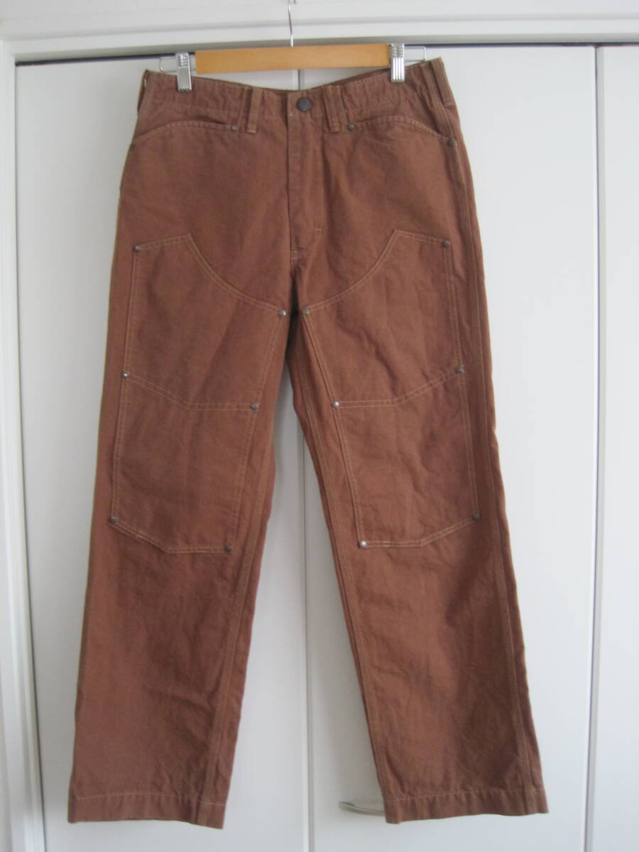 日本製 DALEE'S&Co ダリーズ モモ2重生地 ワークパンツ ダック生地 W76cm拍卖