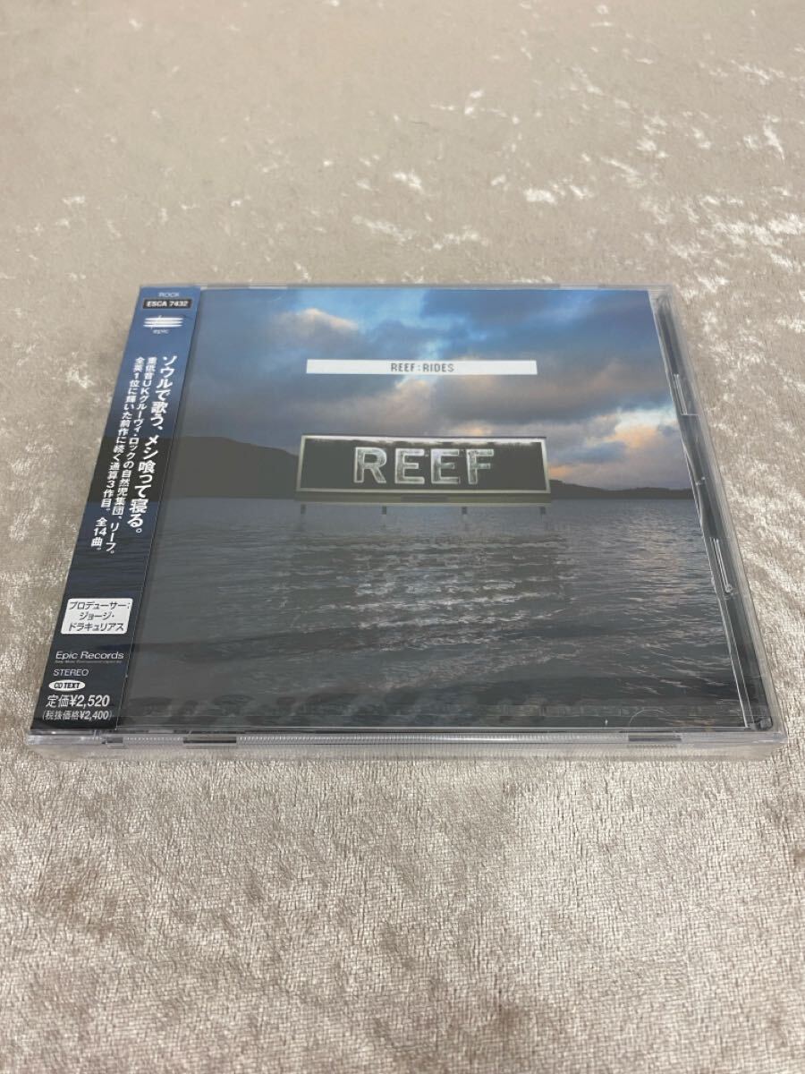 新品 未開封 CD 国内盤 REEF リーフ / RIDES ライズ Rock ロックンロール 1999年リリース UKロック 14曲収録拍卖
