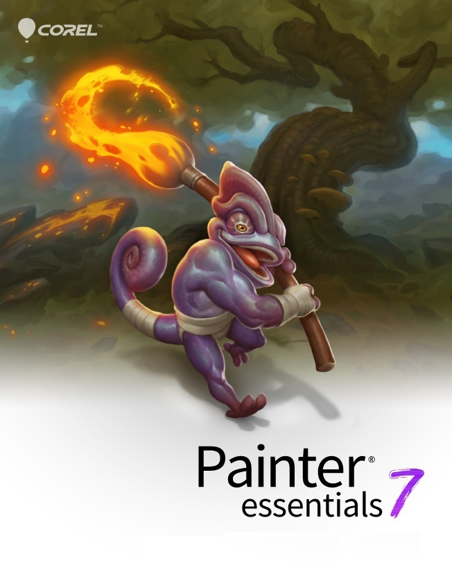 Corel Painter Essentials 7 Windows/Mac対応 デジタルアート・ペイントソフト 絵画制作ソフト 日本語対応 ダウンロード版拍卖
