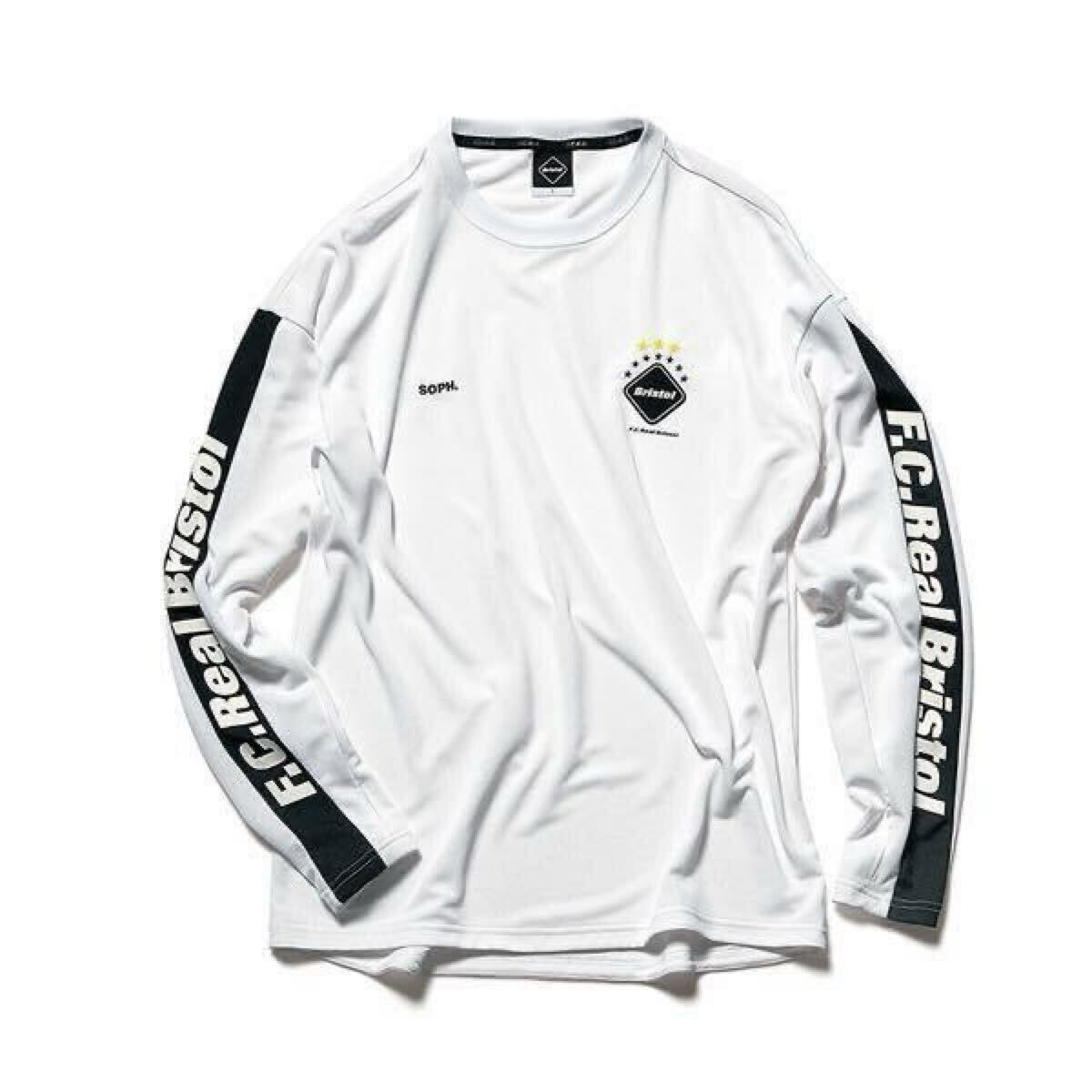 【送料最安360円】 FCRB f.c real bristol エフシーレアルブリストル SOPHNET ソフ TRAINING L/S TOP Tシャツ カットソー WHITE ホワイト拍卖
