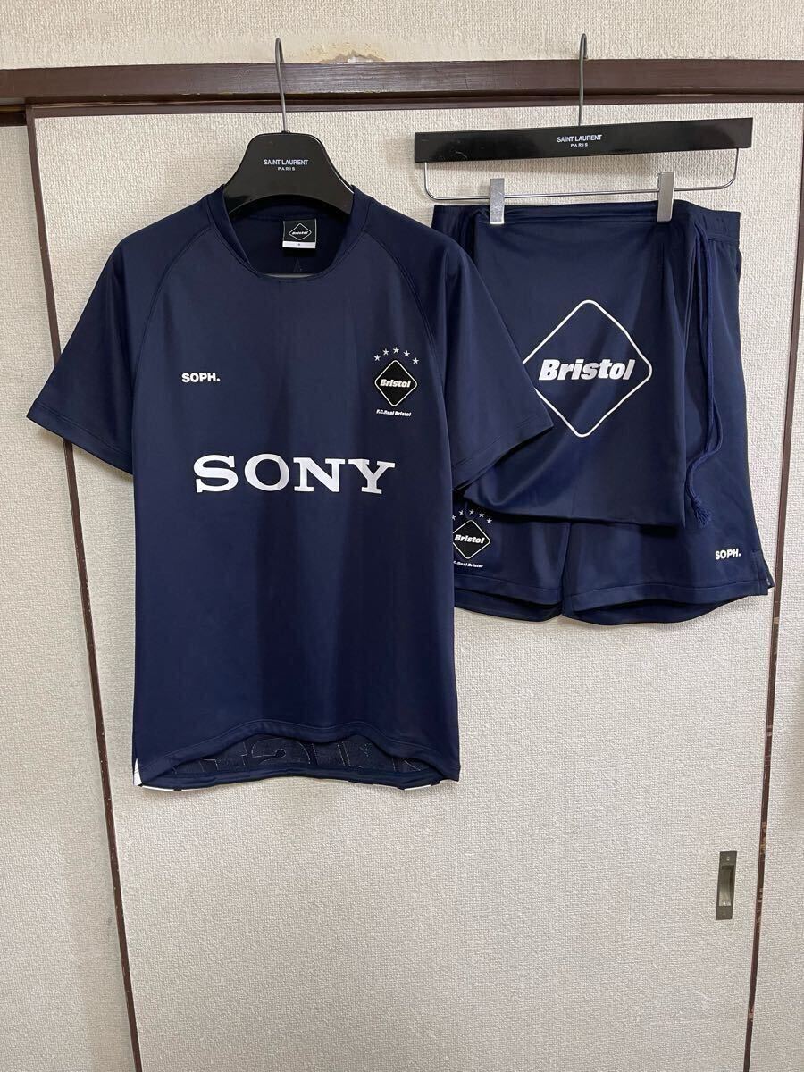 【セットアップ】FCRB f.c real bristol エフシーレアルブリストル SOPH セットアップ SONY TOP & SHORTS Tシャツ パンツ ショーツ ソニー拍卖