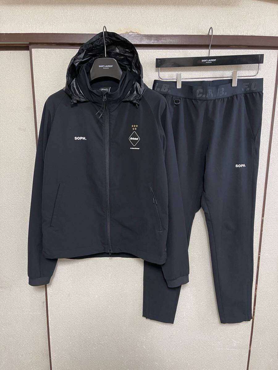 【良品】【セットアップ】 FCRB f.c real bristol エフシーレアルブリストル SOPHNET STRETCH LIGHT WEIGHT BLOUSON PANTS ブルゾン パンツ拍卖