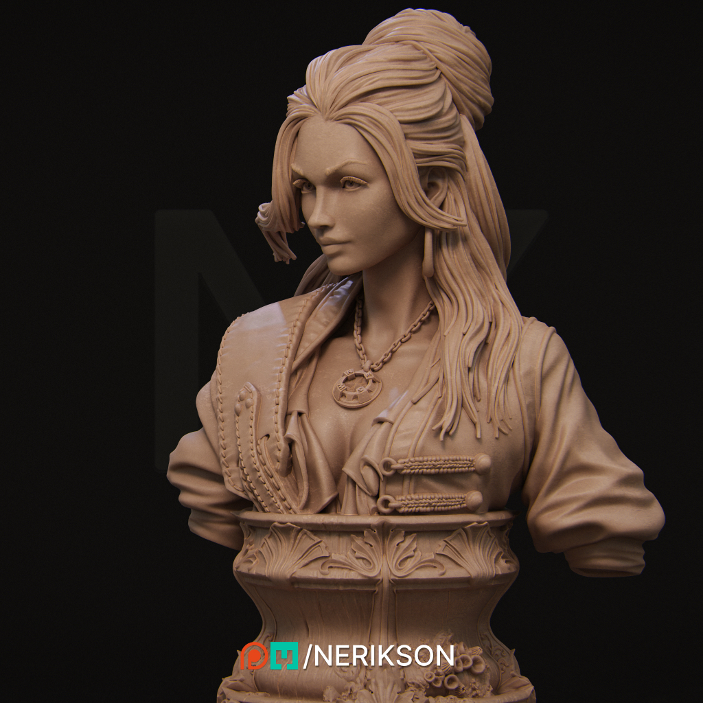Nerikson | Mariana Bust | 3Dプリント フィギュア 正規品拍卖