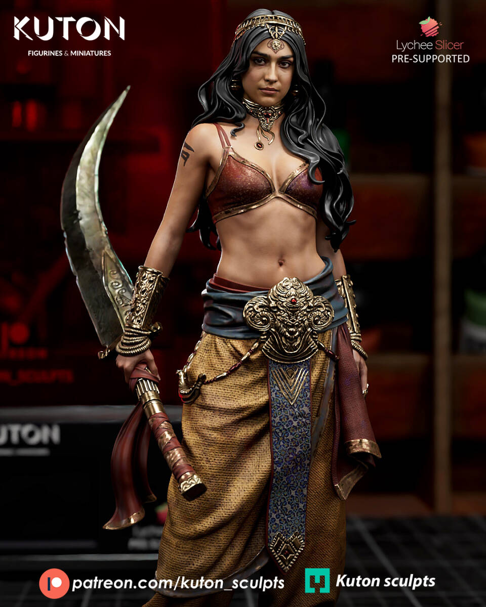 Kuton Sculpt | ZAHIRI 1/10 | 3Dプリント フィギュア 正規品拍卖