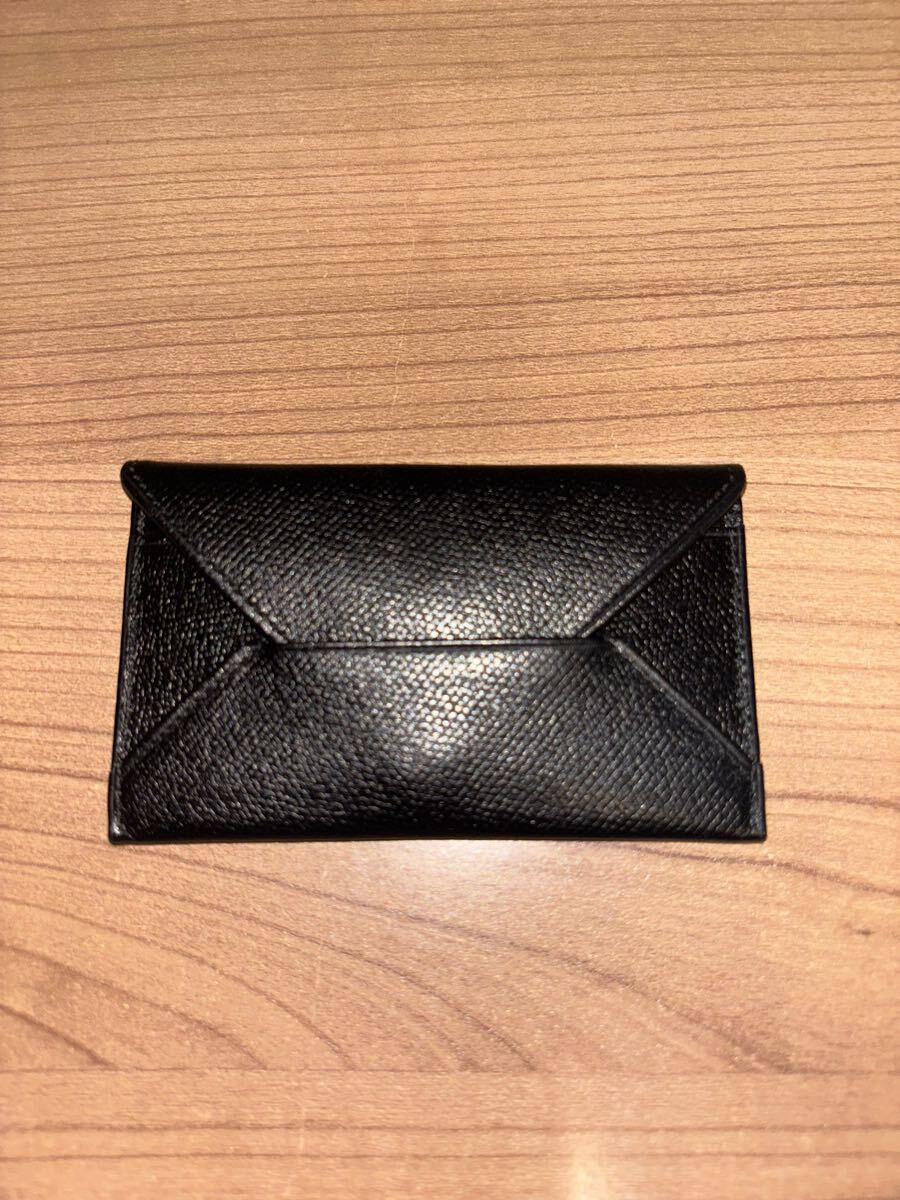 新品未使用 黒 カードケースRicken Bacchar シンプル 牛革 男女兼用 即決あり拍卖