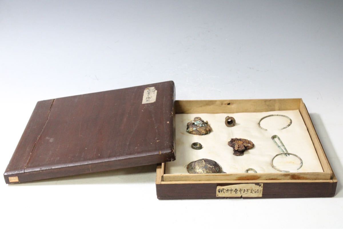 【英】◆20◆ 時代 高麗青銅鍍金小物9件 中国美術 朝鮮 韓国 銅製 銅器 置物 装飾品 骨董品 美術品 古美術 時代品拍卖