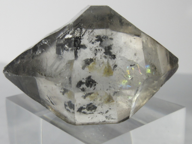 四川省両剣★シチュアン水晶★天然水晶原石★ハーキマータイプ・煙・黒色棒内包・ハイクリア・キー★美品・レア・原石・クリスタル★S1148拍卖