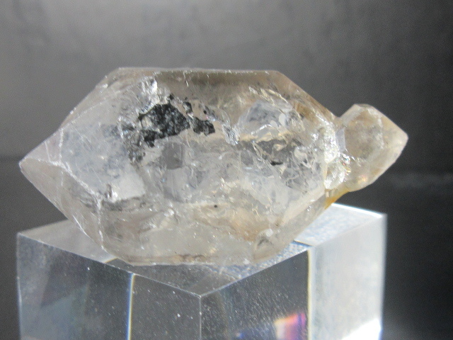 四川省両剣★シチュアン水晶★天然水晶原石★セプター・黒色鉱物内包・クリベージ★美品・レア・原石・クリスタル★S1153拍卖