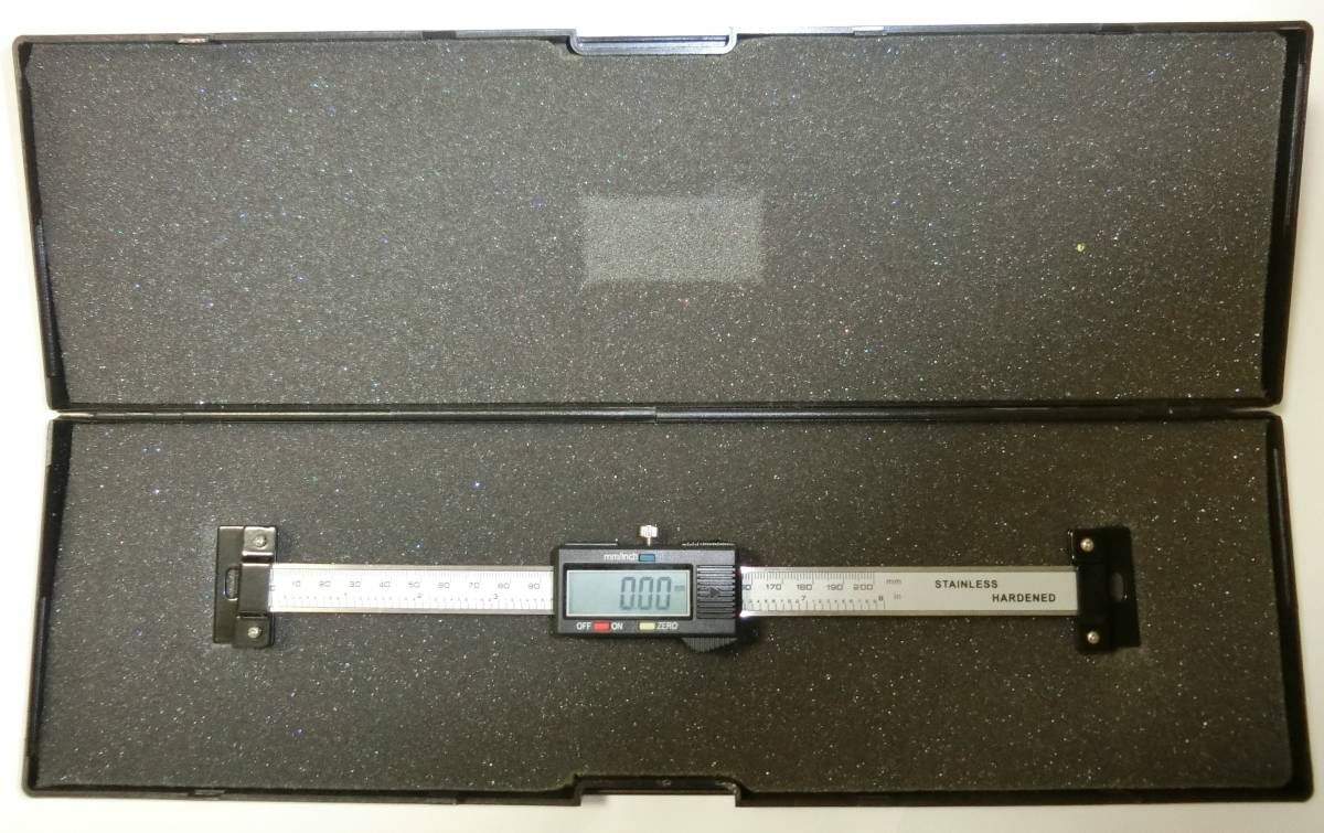 デジタルスケール 200mm 工作機械用 【出品管理37】拍卖