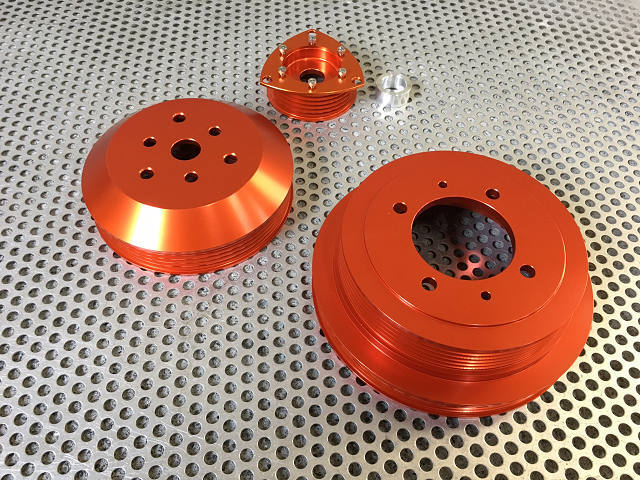 RX-8 前期 ウォータープーリー 単品 オレンジ スーパーナウ拍卖