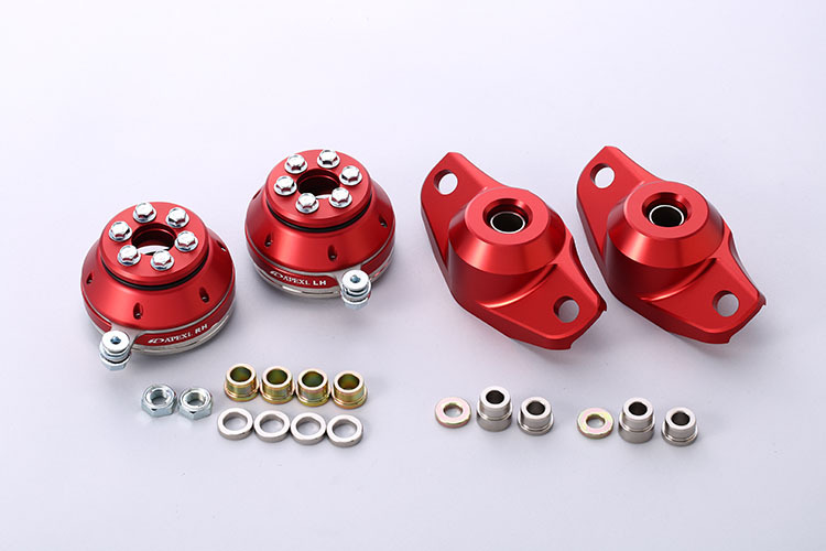 256AT93F N1エボリューションダンパー ピロアッパー単品 フロント左右Set GRヤリス アペックス APEXi拍卖