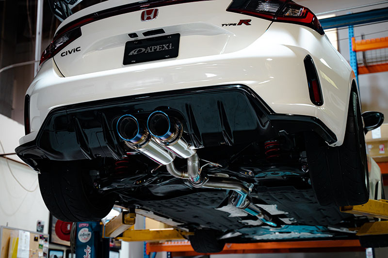 167-H002J N1 エボリューションエクストリームマフラー CIVIC 6BA-FL5 アペックス APEXi拍卖