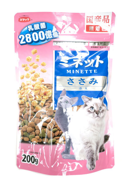 スマック ミネット ささみ 200g【国産品】期限2026.1 総合栄養食拍卖