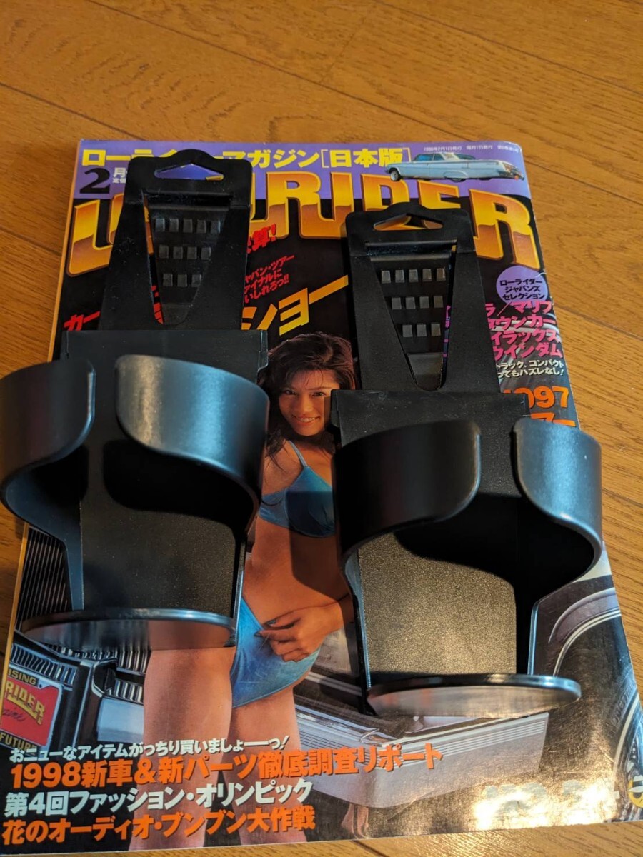 2個 アメリカ雑貨 ドリンクホルダー ムーンアイズ リトルツリー USDM 北米仕様 ローライダー HDM JDM ハワイ アメ車 カスタムカー拍卖