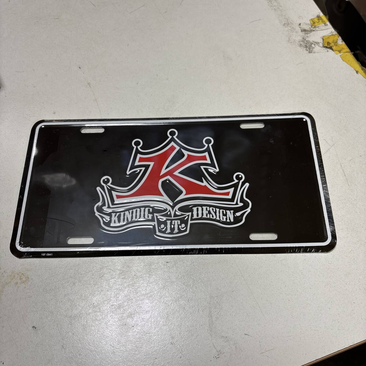 kindig it desing ライセンスプレート キンディグイットデザイン ディスカバリーチャンネル ガスモンキー デイブ カスタムマスター 拍卖