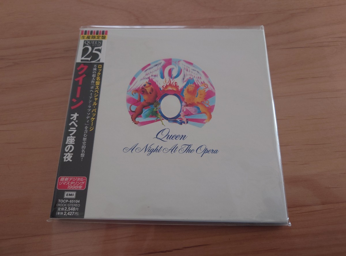 ★クイーン QUEEN★オペラ座の夜 A Night at the Opera★帯付★紙ジャケCD★未開封★Still Sealed拍卖