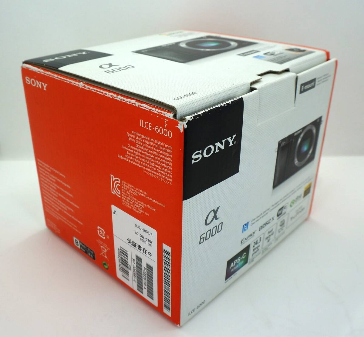 Sony ソニー α6000 アルファ6000 元箱 空箱 外箱のみ + 取扱説明書 送料無料(北海道、沖縄、離島不可)拍卖