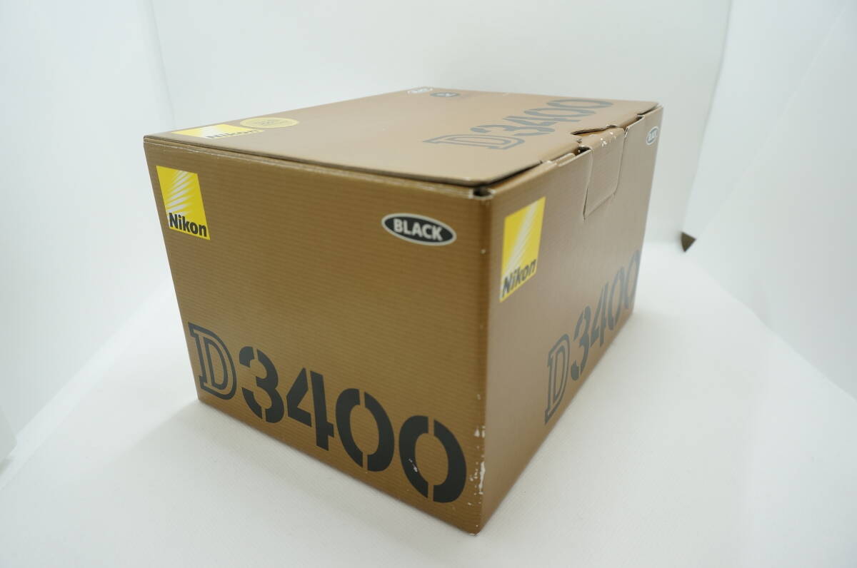 Nikon ニコン D3400 元箱 空箱 外箱のみ 送料無料 (北海道、沖縄、離島不可)拍卖