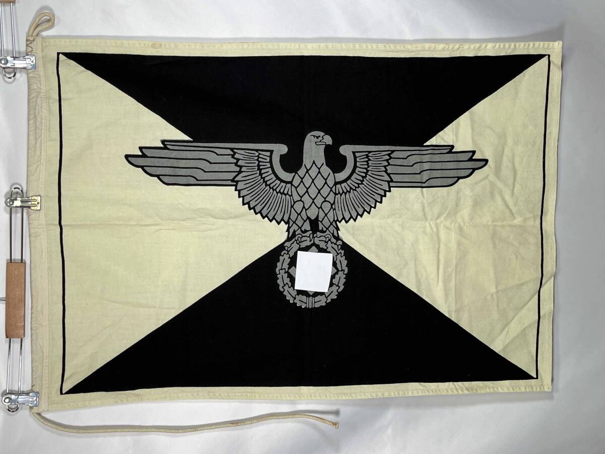 レプリカ ドイツ軍 第二次世界大戦 フラッグ 旗 軍旗 車用 乗り物用 トランペット用など 中古品 レプリカ品 T'拍卖