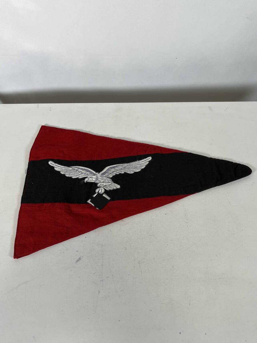 レプリカ ドイツ軍 第二次世界大戦 フラッグ 旗 軍旗 車用 乗り物用 トランペット用など 中古品 レプリカ品 I拍卖