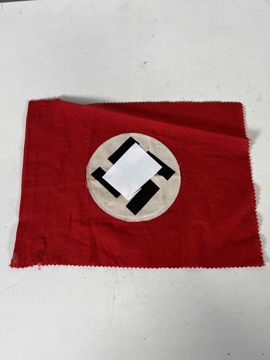 レプリカ ドイツ軍 第二次世界大戦 フラッグ 旗 軍旗 車用 乗り物用 トランペット用など 中古品 レプリカ品 B'拍卖