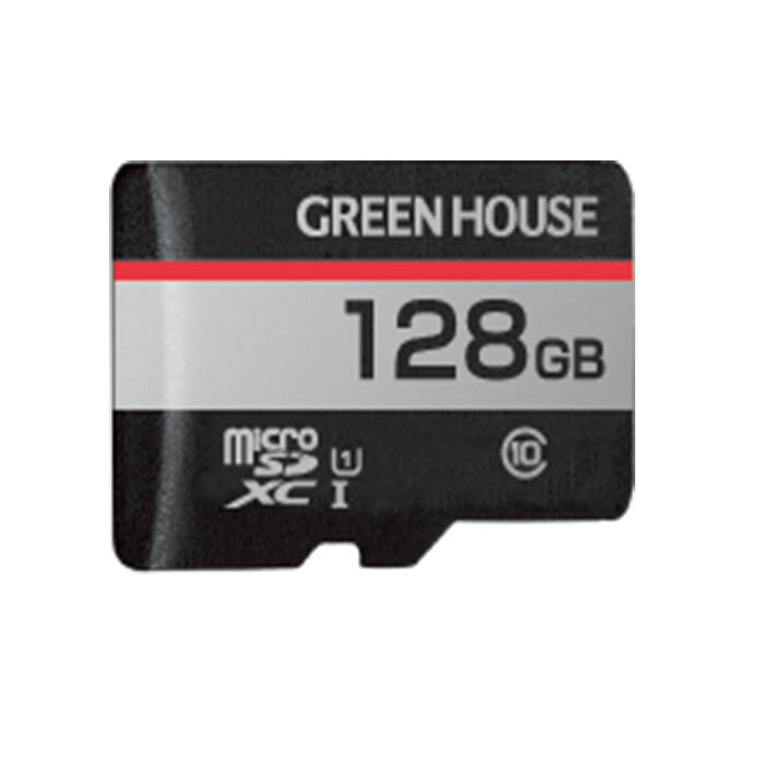 マイクロSDカード microSDXCカード UHS-I U1 クラス10 128GB グリーンハウス GH-SDM-RUA128G/4753x1本 SDメモリーカード変換アダプタ付属拍卖
