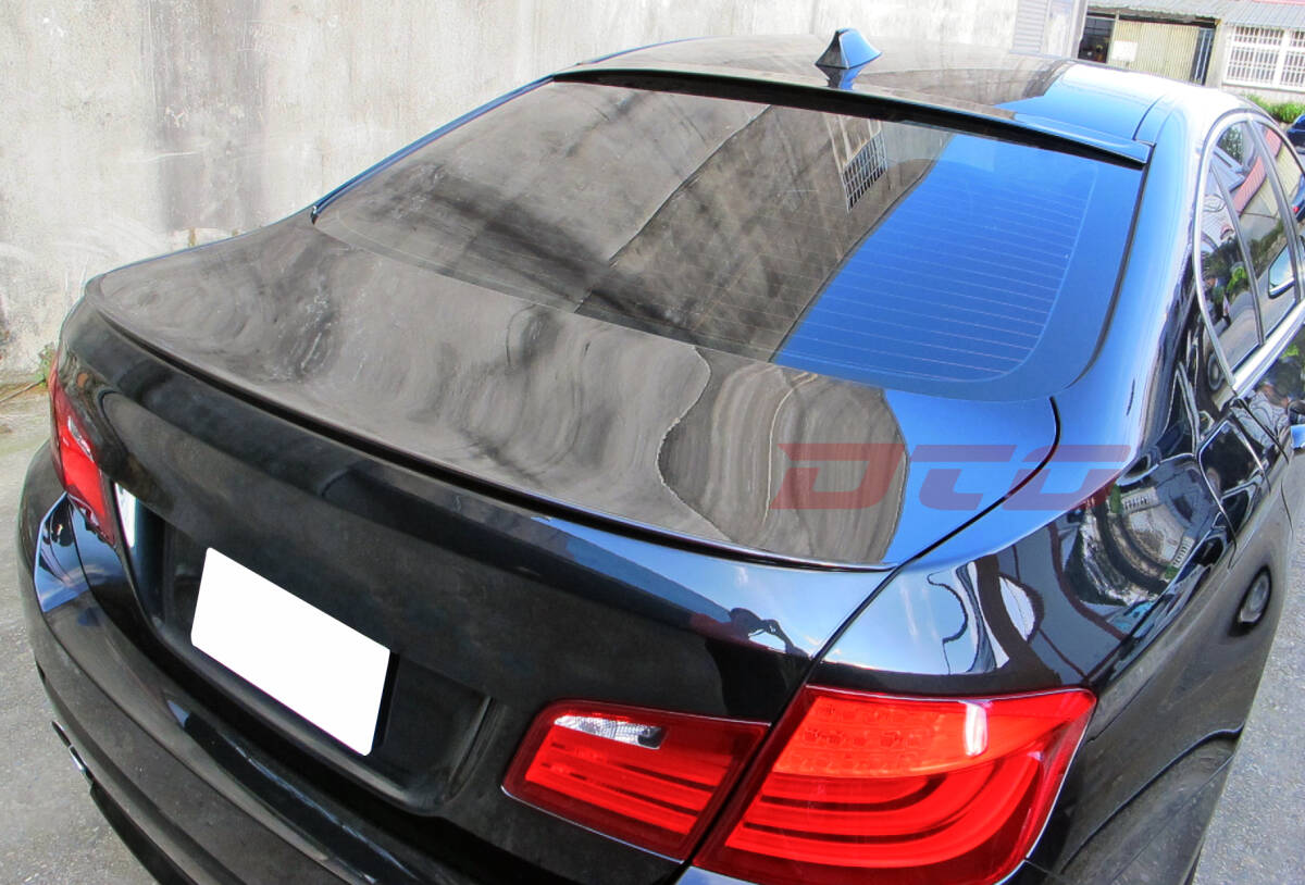 2010-2016 BMW 5シリーズ F10 セダン 本物のカーボン 3D TYPE リアルーフスポイラー エアロ拍卖