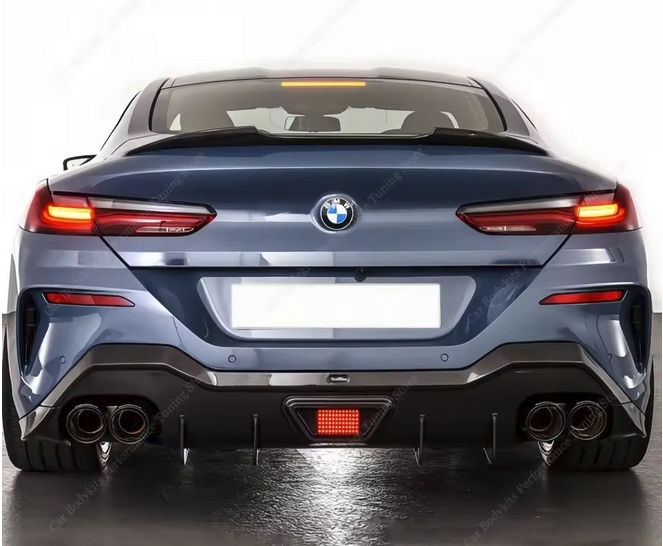 塗装込み 2019-2025 BMW 8シリーズ G15 クーペ リアトランクスポイラー ウィング M4 TYPE ABSの材質 各純正色対応拍卖