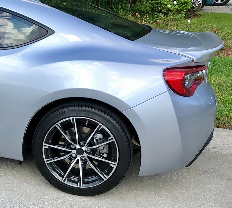 *在庫有即発送* 2012-2021 トヨタ 86 ZN6 スバル BRZ サイオン FR-S #G1U塗装済 (アイスシルバーメタリック) リアトランクスポイラー TRD拍卖