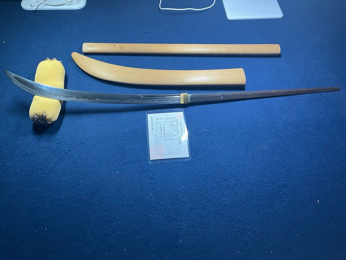 なぎなた 薙刀 丹波守藤原照門 於関善定作之 白鞘 岡山県 130444拍卖