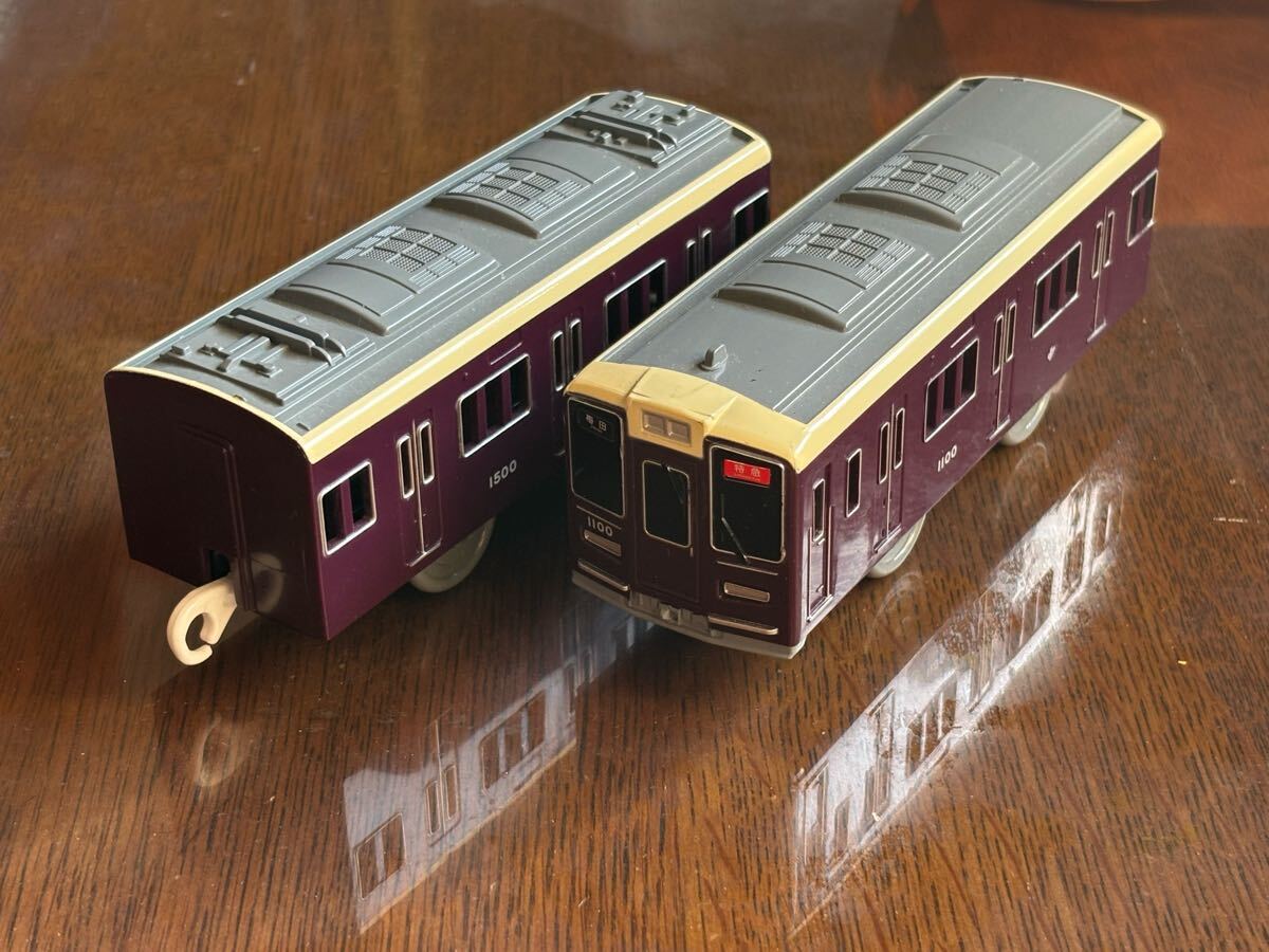 プラレール 阪急 1000系 中間車 後尾車拍卖