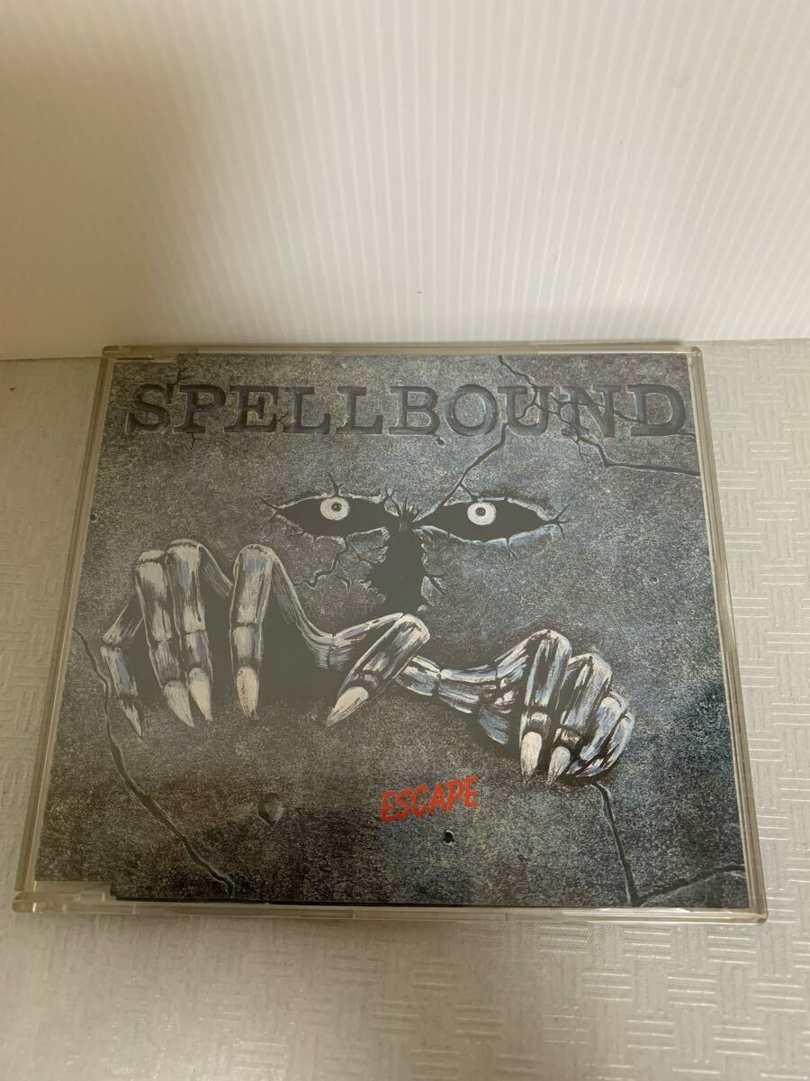 CD SPELLBOUND/ESCAPE/スペルバウンド/エスケイプ/帯付/レトロ/廃盤/部品取り用/試聴未確認/小傷汚れ等経年/ジャンク扱拍卖