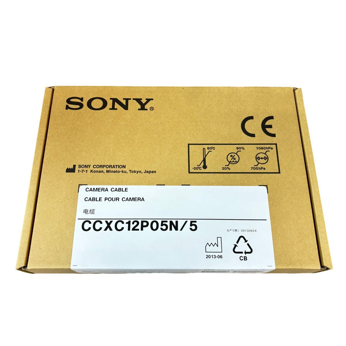 A3125★未開封品 SONY/ソニー CCXC12P05N/5 カメラケーブル 5m 12ピン拍卖