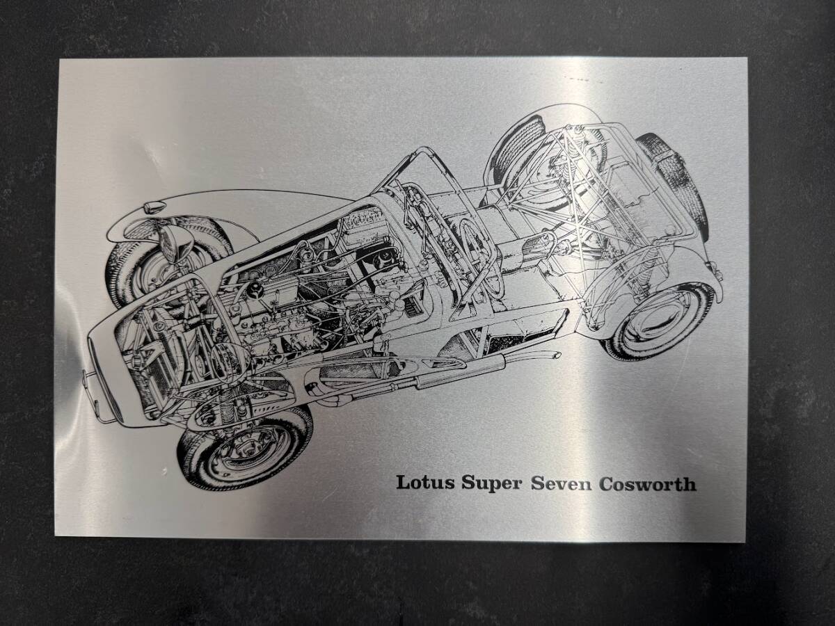LOTUS/ロータス SEVEN/セブン Cosworth/コスワース プレート拍卖