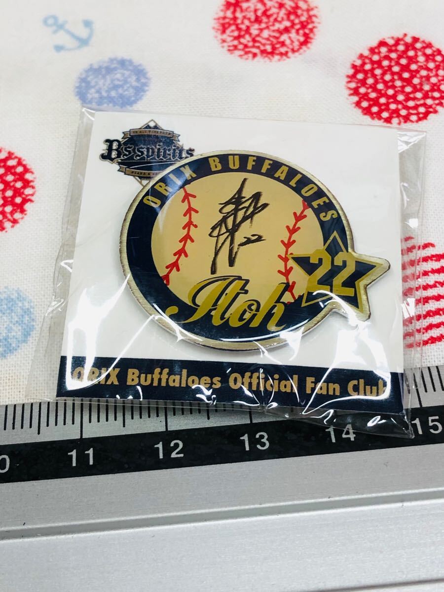 オリックス・バファローズ ピンバッジ ピンズ 伊藤光 e拍卖