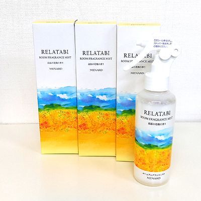 【3個セット/非売品】メナード/MENARD リラタビ ルームフレグランスミスト 高原の花畑の香り 150ml お部屋と布の芳香消臭剤拍卖