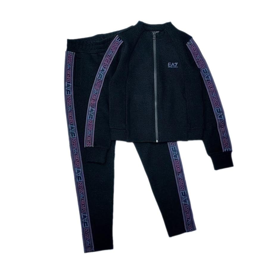 送料無料 超美品 エンポリオアルマーニ EA7 EMPORIO ARMANI セットアップ スポーツウエア XXS レディース拍卖