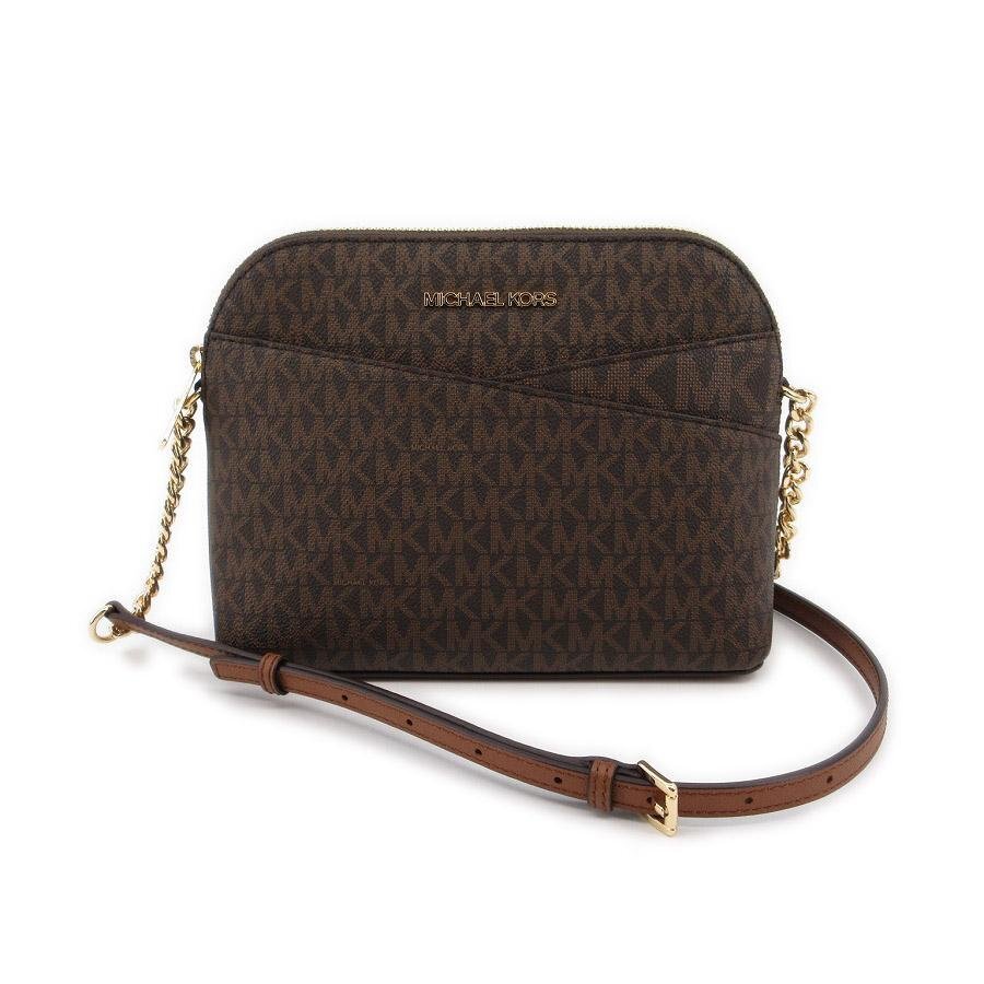 送料無料 超美品 マイケルコース Michael Kors ショルダーバッグ ジェットセットトラベルドーム ミディアム レディース拍卖