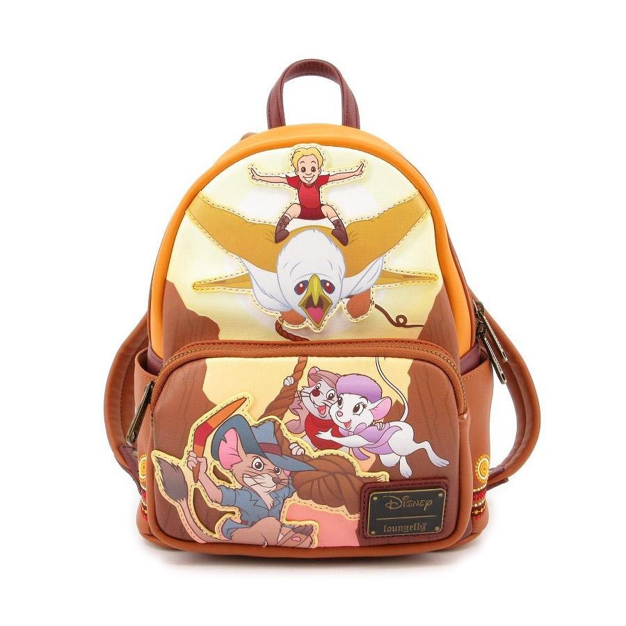 送料無料 ラウンジフライ ディズニー Loungefly Disney リュック バッグ 鞄 ビアンカの大冒険 レディース拍卖