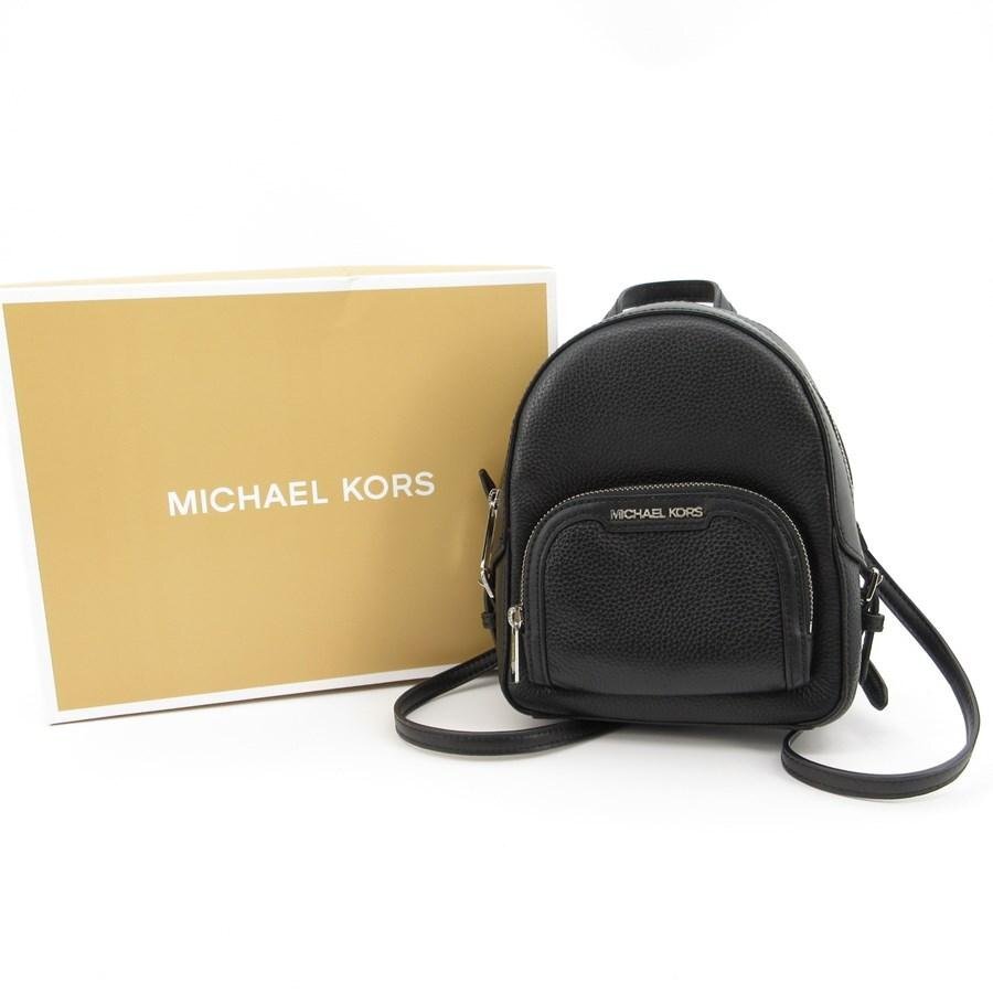 送料無料 超美品 マイケルコース MICHAEL KORS リュックサック レザー ジェイシー JAYCEE 黒 レディース拍卖