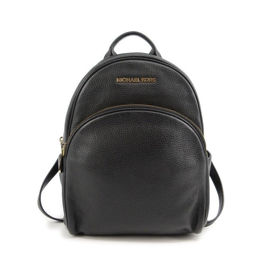 送料無料 超美品 マイケル マイケルコース MICHAEL MICHAEL KORS リュック アビー レザー 黒 レディース拍卖